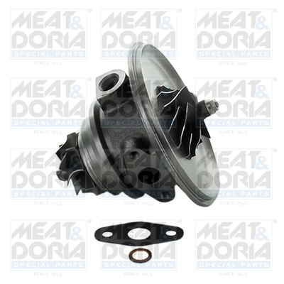 Core assembly, turbocharger